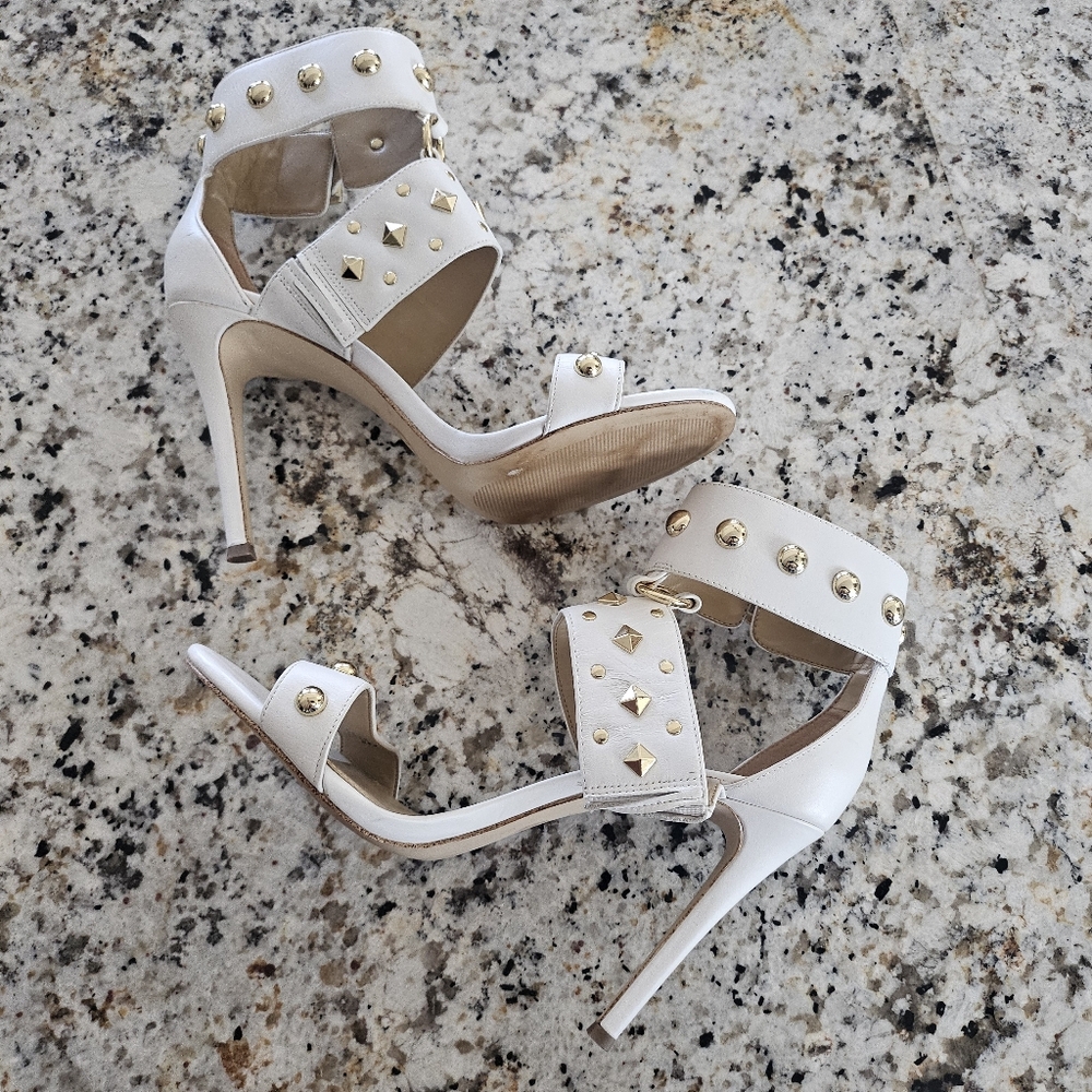 Michael Kors Amos Ankle Strap Heels - Picture 4 of 8